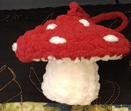 Crocheted Lil Mushrooms