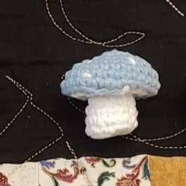 Crocheted Lil Mushrooms
