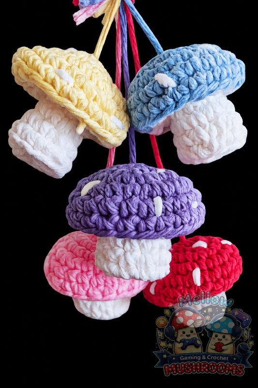 Lil Mushrooms Crochet Pattern