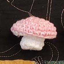Crocheted Lil Mushrooms