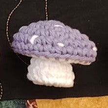 Crocheted Lil Mushrooms
