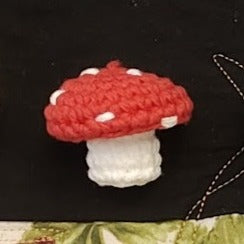 Crocheted Lil Mushrooms