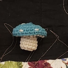 Crocheted Lil Mushrooms