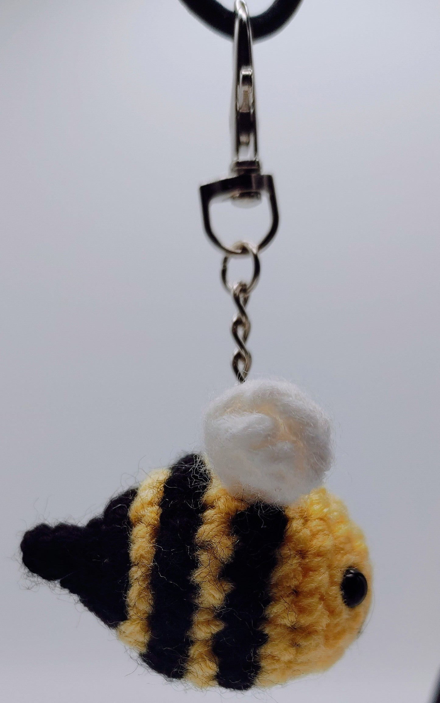 Bee Keychain with Bell