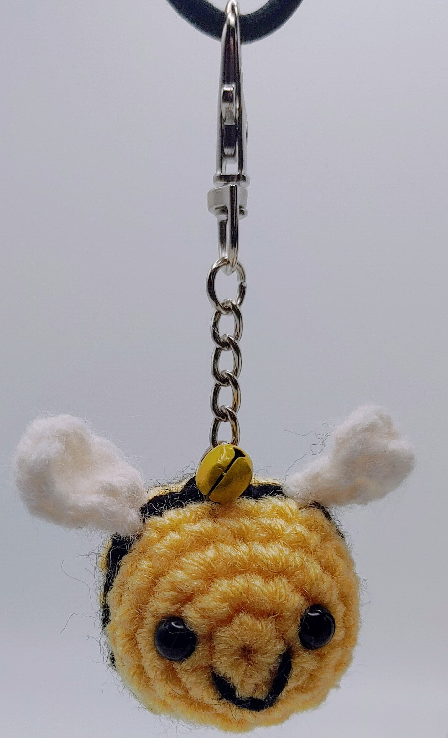 Bee Keychain with Bell